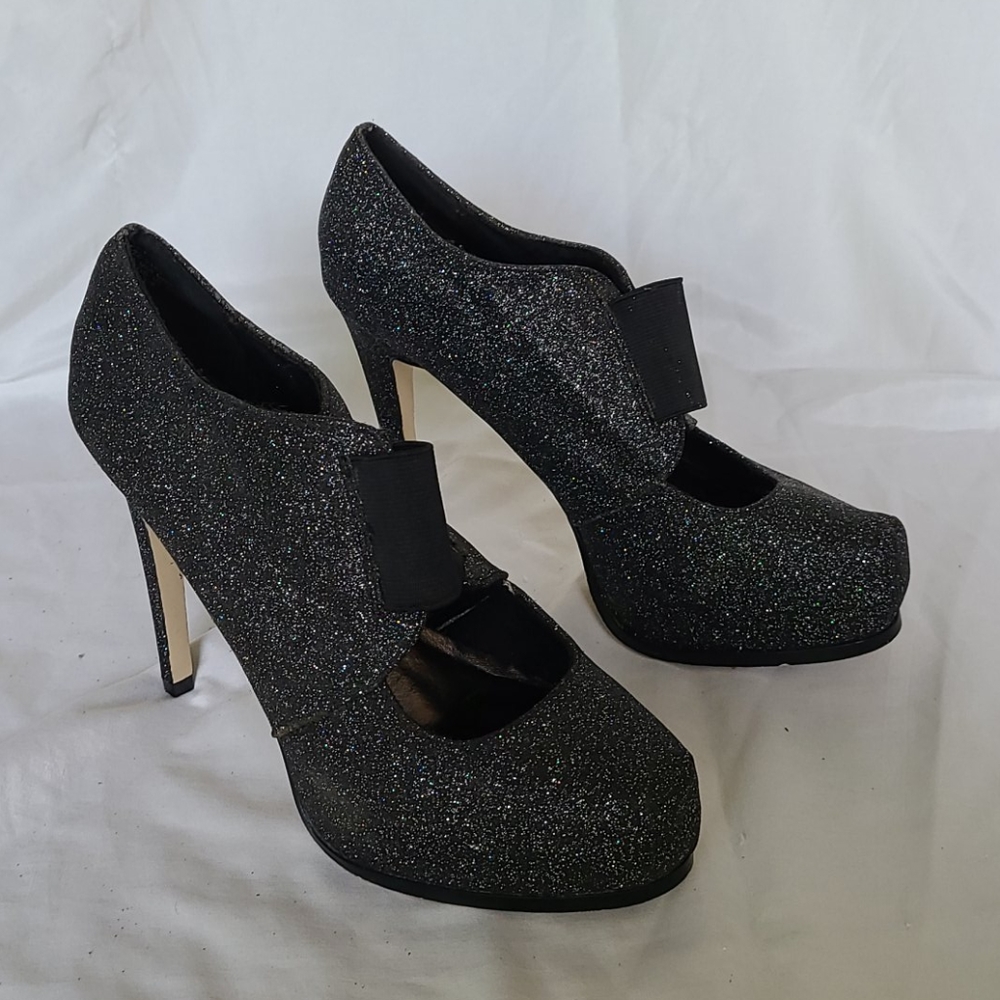 Glitter heels